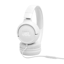 Load image into Gallery viewer, JBL Tune 520C - USB-C Wired on-Ear Headphones with Hi-Res Audio Support, JBL Pure Bass Sound, Comfort fit, USB-C connectivity, 3-Button Remote with Microphone and EQ presets Control (Black)
