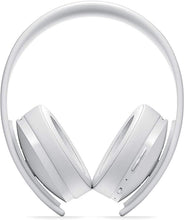 Load image into Gallery viewer, Sony Sony-CUHYA-0080-AMZ1 Playstation Gold Wireless Headset 7.1 Surround Sound PS4 New Version 2018, White Edition

