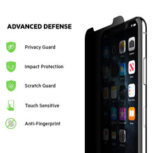 Load image into Gallery viewer, Belkin SCREENFORCE Tempered Glass Privacy Screen Protector for iPhone Xs Max, iPhone 11 Pro Max, OVA005zz
