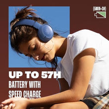 Load image into Gallery viewer, JBL Tune 520BT - Wireless On-Ear Headphones, Up to 57H battery life and speed charge, Lightweight, comfortable and foldable design, Hands-free calls with Voice Aware (Black) (Renewed)
