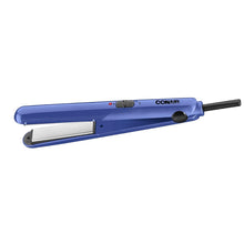 Load image into Gallery viewer, Conair Satin Touch Flat Iron,1 Inch, Blue
