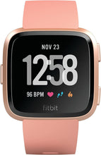 Load image into Gallery viewer, Fitbit Versa Lite Edition Smartwatch with S/L bands - White/Silver (Renewed)
