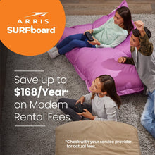 Load image into Gallery viewer, Arris Surfboard - G34- Renewed - DOCSIS 3.1 Gigabit Cable Modem &amp; Wi-Fi 6 Router (AX3000), Approved for Comcast Xfinity, Cox, Spectrum &amp; More, Four 1 Gbps Ports, 1 Gbps Max Speeds - Renewed
