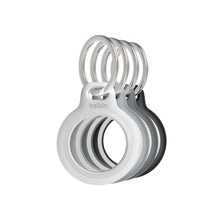 Load image into Gallery viewer, Belkin Apple AirTag Secure Holders with Key Ring - Durable, Scratch-Resistant Case with Open Face &amp; Raised Edges
