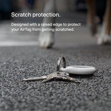 Load image into Gallery viewer, Belkin Apple AirTag Secure Holders with Key Ring - Durable, Scratch-Resistant Case with Open Face &amp; Raised Edges
