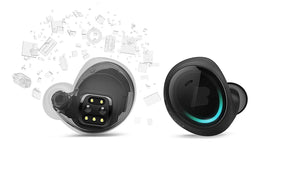 Bragi The Dash, App Enabled Headphones, Black (B1000)