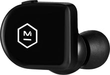 Load image into Gallery viewer, MASTER &amp; DYNAMIC MW07 GO True Wireless Earphones - Water Resistant Earbuds - Sport &amp; Travel Bluetooth, Lightweight in-Ear Headphones - Jet Black
