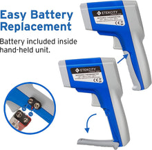 Load image into Gallery viewer, Etekcity Infrared Thermometer 1022D (Not for Human) Dual Laser Temperature Gun Non-contact-58℉~1022℉ (-50℃ ~ 550℃) with Adjustable Emissivity &amp; Max Measure, Standard Size, Blue &amp; Gray
