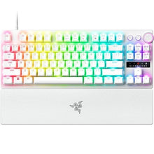 Load image into Gallery viewer, Razer - Huntsman V3 Pro TKL Wired Analog Optical Esports Keyboard with with Snap Tap Mode Rapid Trigger and Adjustable Actuation - White
