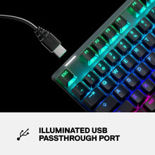 Load image into Gallery viewer, SteelSeries Apex 7 Mechanical Gaming Keyboard – OLED Smart Display – USB Passthrough and Media Controls – Tactile and Clicky – RGB Backlit (Blue Switch)
