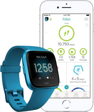 Load image into Gallery viewer, Fitbit Versa Lite Edition Smartwatch with S/L bands - White/Silver (Renewed)
