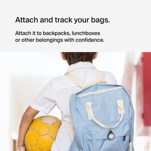 Belkin Apple AirTag Secure Holders with Key Ring - Durable, Scratch-Resistant Case with Open Face & Raised Edges