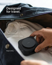 Load image into Gallery viewer, Belkin 2-in-1 Magnetic Charging Travel Pad 15W - MagSafe-Compatible Foldable Qi2-Certified Wireless Charging Station, iPhone Charger for iPhone 16 Series, Apple Watch 9, AirPods, and More
