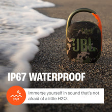 Load image into Gallery viewer, Jbl Clip 4 Bluetooth Outdoor Battery Powered Clip On,Freestanding Renewed speakers

