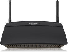 Load image into Gallery viewer, Linksys EA6100 AC1200 Wi-Fi Wireless Dual-Band Router, Black (Renewed)

