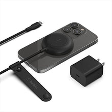 Load image into Gallery viewer, Belkin Magnetic Portable Wireless Charger Pad - 6’ (2M) Long Cable
