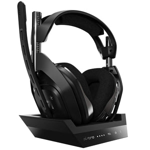 ASTRO Gaming A50 Wireless Headset + Base Station Gen 4 - Compatible with Xbox Series X|S, Xbox One, PC, Mac - Black/Gold