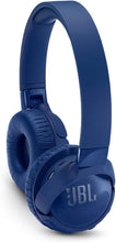 Load image into Gallery viewer, JBL TUNE 600BTNC - Noise Cancelling On-Ear Wireless Bluetooth Headphone - Blue
