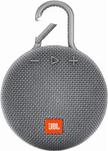 Load image into Gallery viewer, JBL CLIP 3 %2D Waterproof Portable Bluetooth Speaker %2D Gray %28Renewed%29
