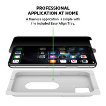 Load image into Gallery viewer, Belkin SCREENFORCE Tempered Glass Privacy Screen Protector for iPhone Xs Max, iPhone 11 Pro Max, OVA005zz
