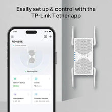 Load image into Gallery viewer, TP-Link - BE6500 Wi-Fi 7 Range Extender - RE405BE Renewed (Renewed)
