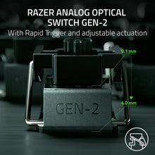 Load image into Gallery viewer, Razer - Huntsman V3 Pro TKL Wired Analog Optical Esports Keyboard with with Snap Tap Mode Rapid Trigger and Adjustable Actuation - White (Renewed)
