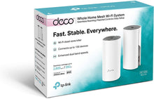 Load image into Gallery viewer, TP-LINK Deco E4 2-Pack Router Wireless Dual-Band (2.4 GHz/5 GHz) Fast Ethernet Bianco
