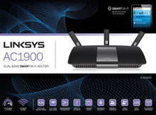 Load image into Gallery viewer, Linksys EA6900 AC1900 Wi-Fi Wireless Router Dual Band Router with Gigabit and USB 3.0 Ports (EA6900)- (Renewed)
