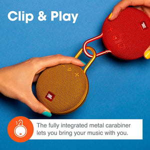 JBL Clip 3 - Waterproof Portable Bluetooth Speaker