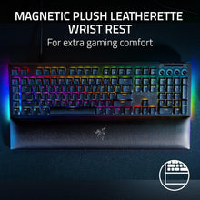 Load image into Gallery viewer, Razer BlackWidow V4 Mechanical Gaming Keyboard: Green Switches Tactile &amp; Clicky - Chroma RGB - 6 Dedicated Macro Keys - Magnetic Wrist Rest - Doubleshot ABS Keycaps - Multi-Function Roller &amp;Media Keys
