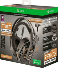Load image into Gallery viewer, Plantronics RIG 500 PRO HX for Xbox one or Windows 10 Gaming Headset RIG (Renewed)
