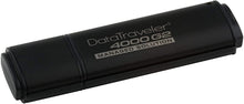 Load image into Gallery viewer, Kingston Digital 4GB USB 3.0 DT4000 G2 256 AES FIPS 140-2 Level 3 Encrypted (DT4000G2DM/4GB)
