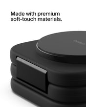 Load image into Gallery viewer, Belkin 2-in-1 Magnetic Charging Travel Pad 15W - MagSafe-Compatible Foldable Qi2-Certified Wireless Charging Station, iPhone Charger for iPhone 16 Series, Apple Watch 9, AirPods, and More
