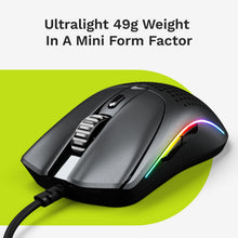 Load image into Gallery viewer, GLORIOUS Gaming - PC Gaming Mouse with Honeycomb Design, Programmable Buttons, RGB Lighting &amp; PTFE Skates
