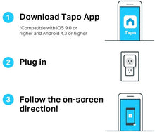 Load image into Gallery viewer, TP-Link Tapo Smart Plug Mini, Smart Home Wifi Outlet Works with Alexa Echo &amp; Google Home, No Hub Required, New Tapo APP Needed (P100 4-pack)
