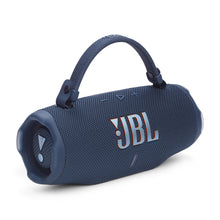 Load image into Gallery viewer, JBL Charge 6 - Portable Waterproof &amp; Drop-Proof Bluetooth Speaker, Bold JBL Pro Sound with AI Sound Boost, 28Hrs of Playtime, Built-in powerbank &amp; Comes with a Sturdy/Removable Carrying Strap (Black) (Renewed)
