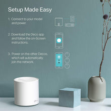 Load image into Gallery viewer, TP-Link Deco X60 WiFi 6 AX3000-3 Pack - Whole-Home Mesh Wi-Fi System (Renewed)
