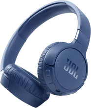 Load image into Gallery viewer, JBL Tune 660NC: Wireless On-Ear Headphones with Active Noise Cancellation - Blue (Renewed)
