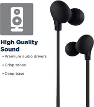 Load image into Gallery viewer, Tech Armor [Apple MFi Certified] 8-pin Lightning Earbuds w/Extra Charge Port, Inline Microphone for Apple iPhone/iPad
