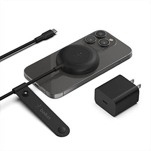 Belkin Magnetic Portable Wireless Charger Pad - 6’ (2M) Long Cable