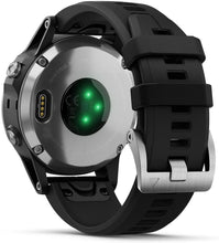 Load image into Gallery viewer, Garmin fēnix 5 Plus, Premium Multisport GPS Smartwatch, Features Color Topo Maps, Heart Rate Monitoring, Music and Pay, Black/Silver, Europe
