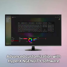Load image into Gallery viewer, HyperX Alloy Origins - Mechanical Gaming Keyboard, Software-Controlled Light &amp; Macro Customization, Compact Form Factor, RGB LED Backlit - Tactile HyperX Aqua Switch (Renewed)
