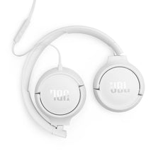 Load image into Gallery viewer, JBL Tune 520C - USB-C Wired on-Ear Headphones with Hi-Res Audio Support, JBL Pure Bass Sound, Comfort fit, USB-C connectivity, 3-Button Remote with Microphone and EQ presets Control (Black)
