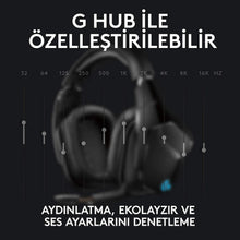 Load image into Gallery viewer, Logitech G935 Gaming Headset Kabellos mit 7.1 Surround Sound/Lightsync
