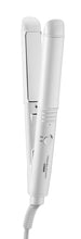 Load image into Gallery viewer, Conair Travel Flat Iron, Portable Hair Straightener, Mini 1/2 Inch Ceramic Flat Iron with Storage in White by Travel Smart
