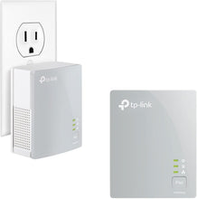 Load image into Gallery viewer, TP-Link AV600 Powerline Ethernet Adapter - Plug&amp;Play, Power Saving, Nano Powerline Adapter, Expand Home Network with Stable Connections (TL-PA4010 KIT)
