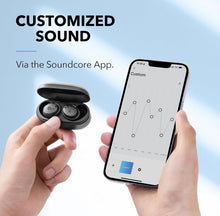 Load image into Gallery viewer, Soundcore by Anker Life Dot 3i in-Ear Noise Cancelling Truly Wireless Headphones, IPX5 Waterproof, Black
