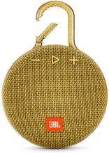 Load image into Gallery viewer, JBL Clip 3 Portable Bluetooth Waterproof Speaker - Yellow ( Renewed)
