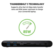 Load image into Gallery viewer, Belkin Thunderbolt 3 Dock Pro w/ Thunderbolt 3 Cable - USB-C Hub - USB-C Docking Station for MacOS &amp; Windows, Dual 4K @60Hz, 40Gbps Transfer Speed, 85W Upstream Charging, w/ Ethernet, SD &amp; Audio Ports
