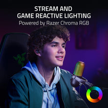 Load image into Gallery viewer, Razer Seiren V3 Chroma RGB USB Microphone: Stream &amp; Game Reactive Lighting
